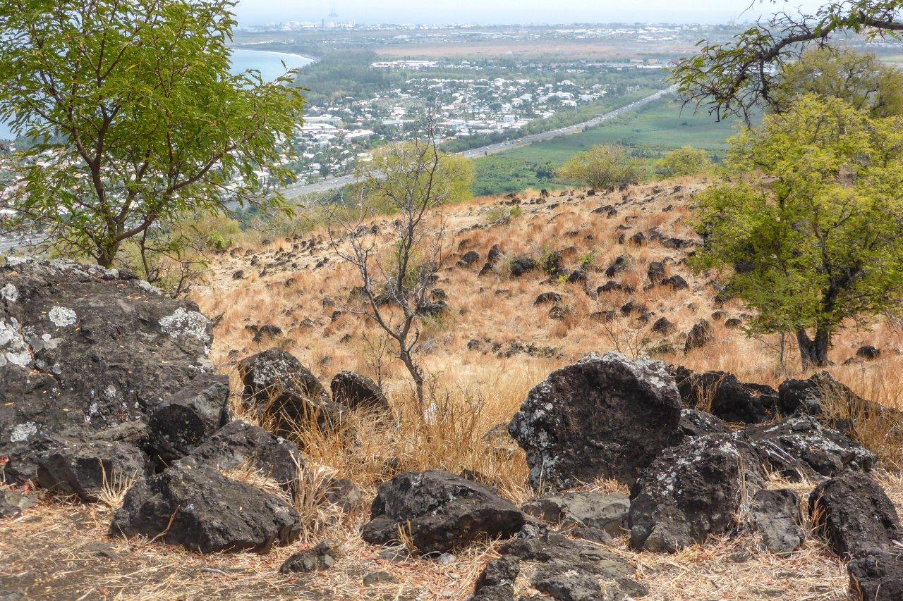 Vue de St Paul depuis le chemin Manery.