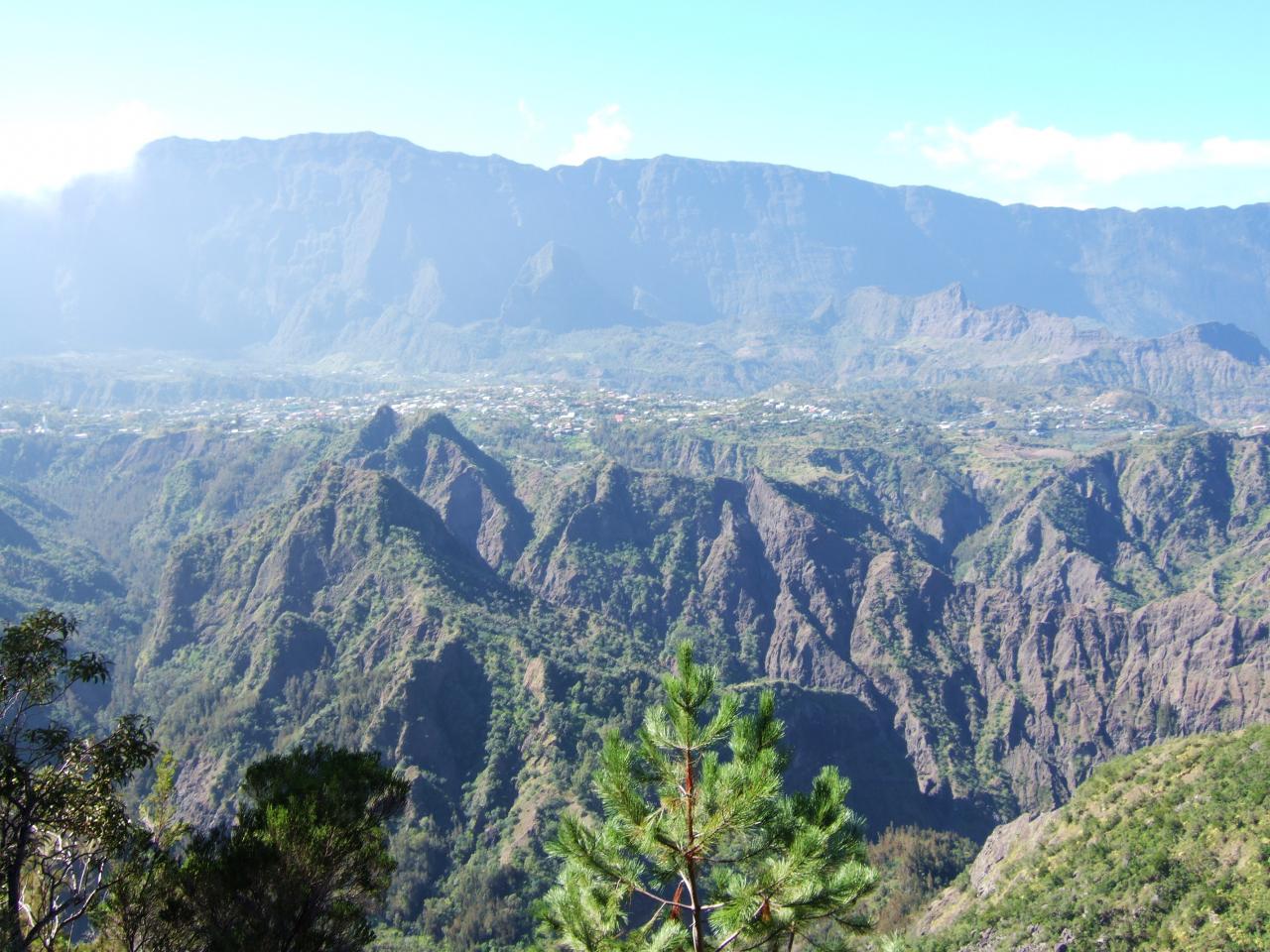 Cilaos sur son plateau