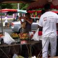 Marché de St Paul fruits.