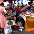 Marché de St Paul piments 