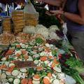 Marché de St Paul légumes pour shop sui.