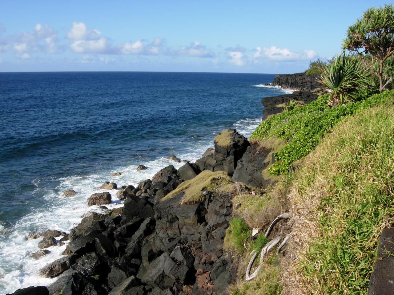 Le littoral à St Philippe.