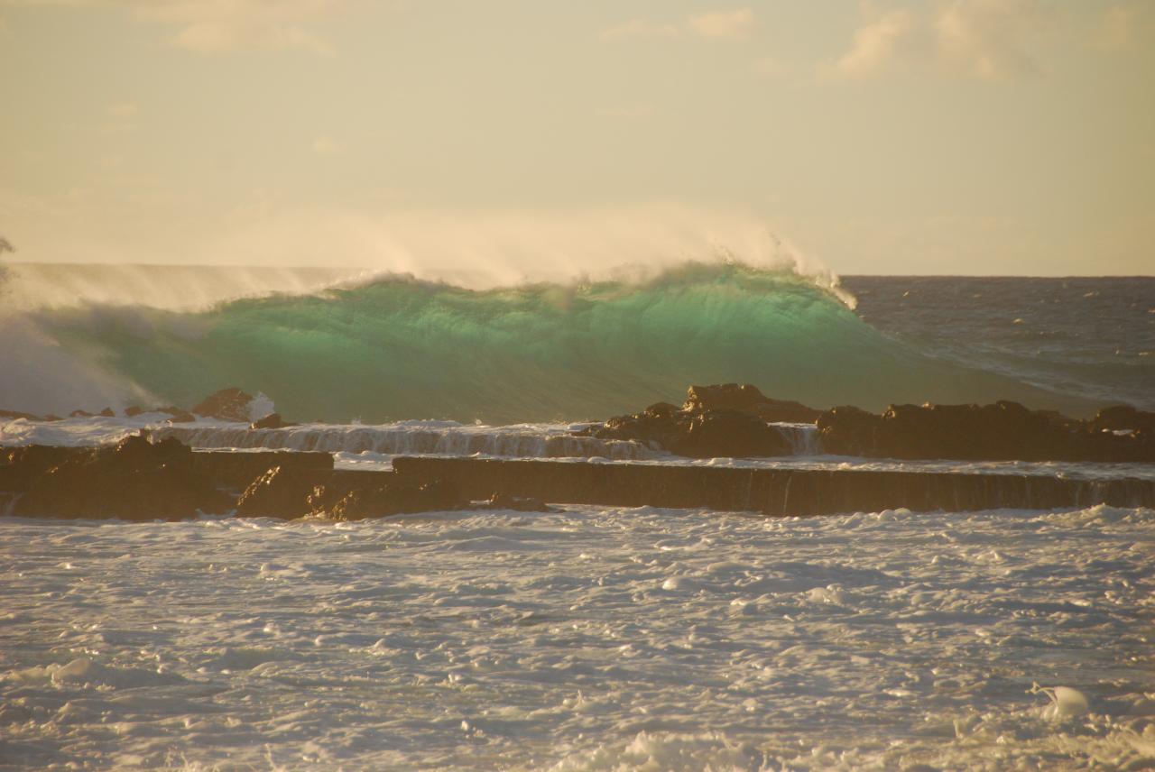 Forte houle Boucan D Helsens