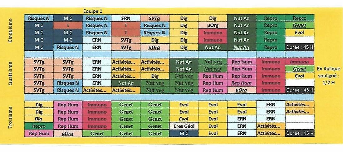 Svt progression horaire cycle 4 a